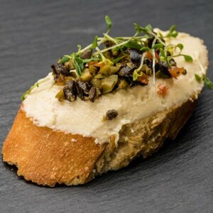 Hnuta’s Gourmet Mix vegetarisch Hummus - Brötchen Catering