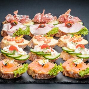Hnuta’s Gourmet Mix - Brötchen Catering
