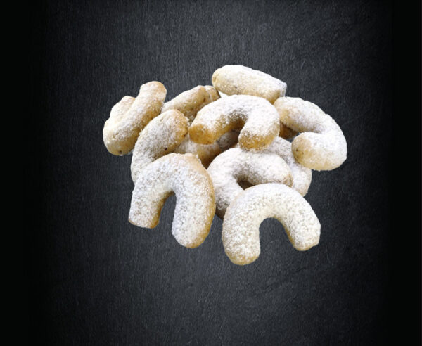 Vanillekipferl Weihnachtsbäckerei Kekse (Teegebäck) - Brötchen Catering