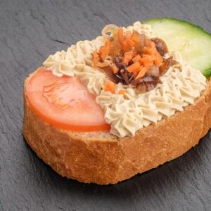 Hnuta's Klassiker Mix Hummus - Brötchen Catering