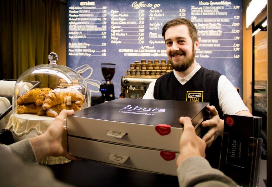 Abholstation Espressomobilshop - Hnutas - Brötchen Catering